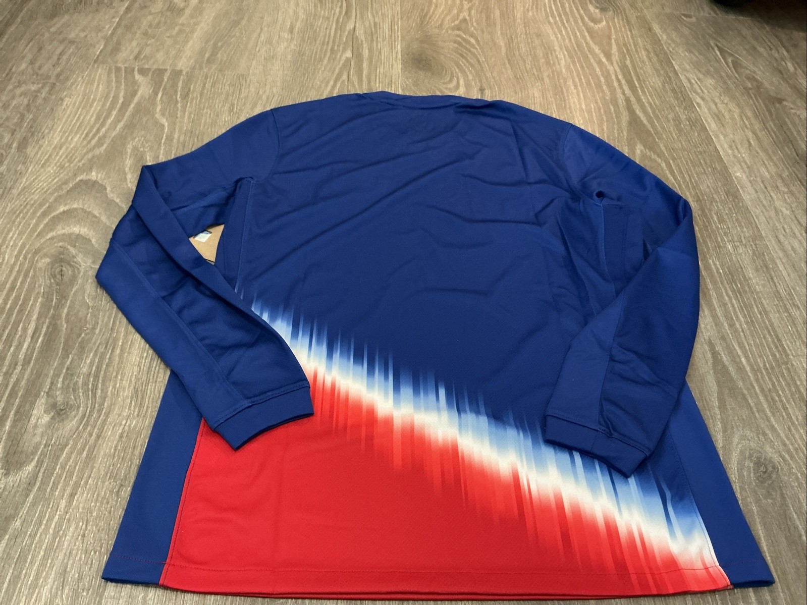Nike United States USA Long Sleeve Jersey Blue/Red Men’s Size: Large NWT Dri-Fit