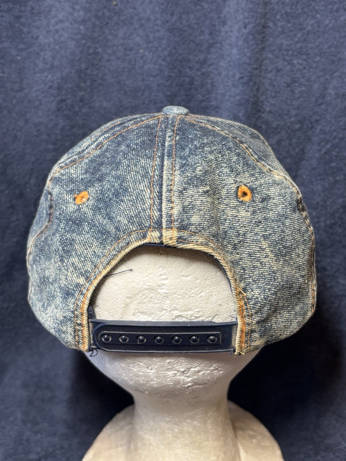 Vintage Buffalo Bills Stonewashed Denim Hat Jean 90s Team NFL By Universal Mafia