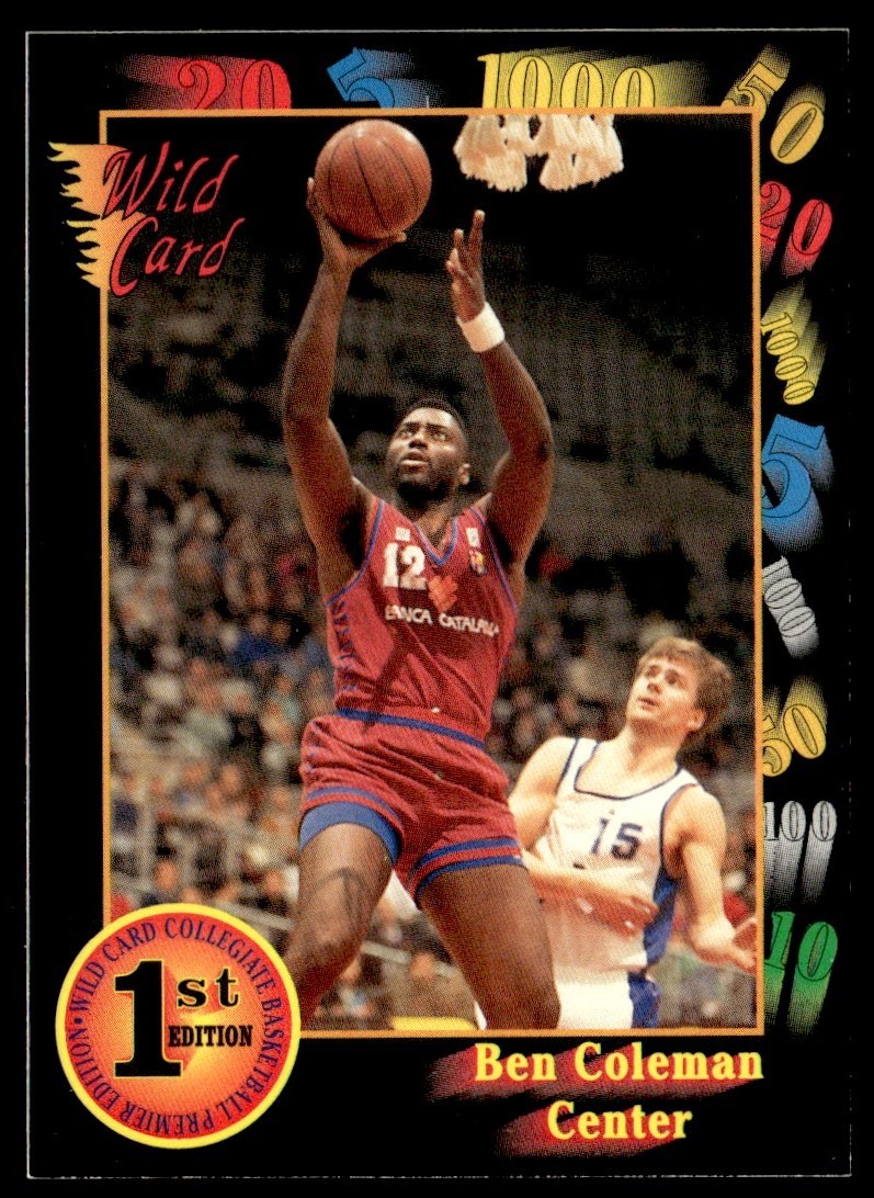 1992-93 Wild Card Ben Coleman #101
