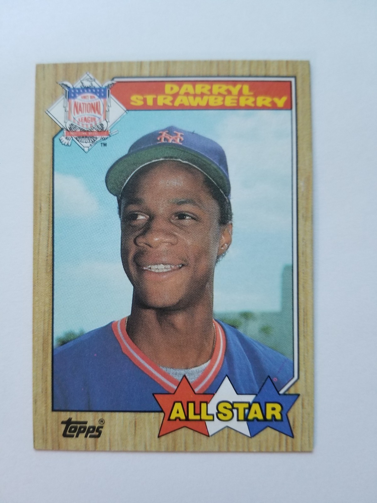 Darryl Strawberry 1987 Topps #601 All-Star New York Mets