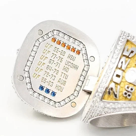 2025 Florida Gators Basketball Championship Ring NCAA