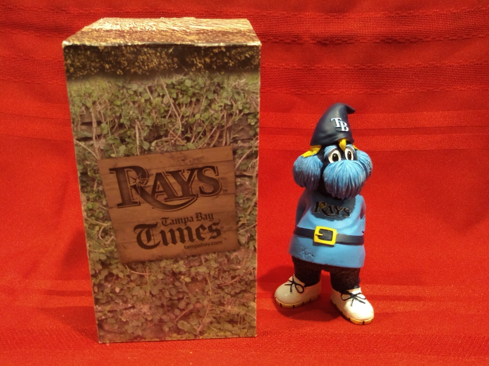 Raymond Tampa Bay Rays Baseball Mascot MLB Tampa Bay Times NEW IN BOX Match Up