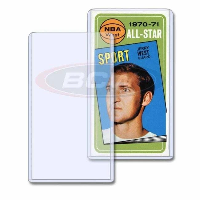 25x (1 pack) BCW 3″ x 5″ Tall Boy Topload Card Holders Toploaders Top Loaders
