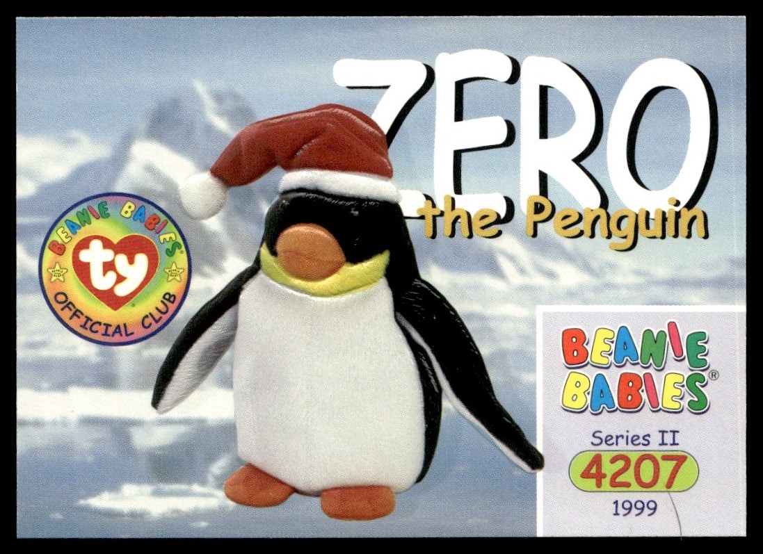 1999 Beanie Babies Series 2 Zero the Penguin #247