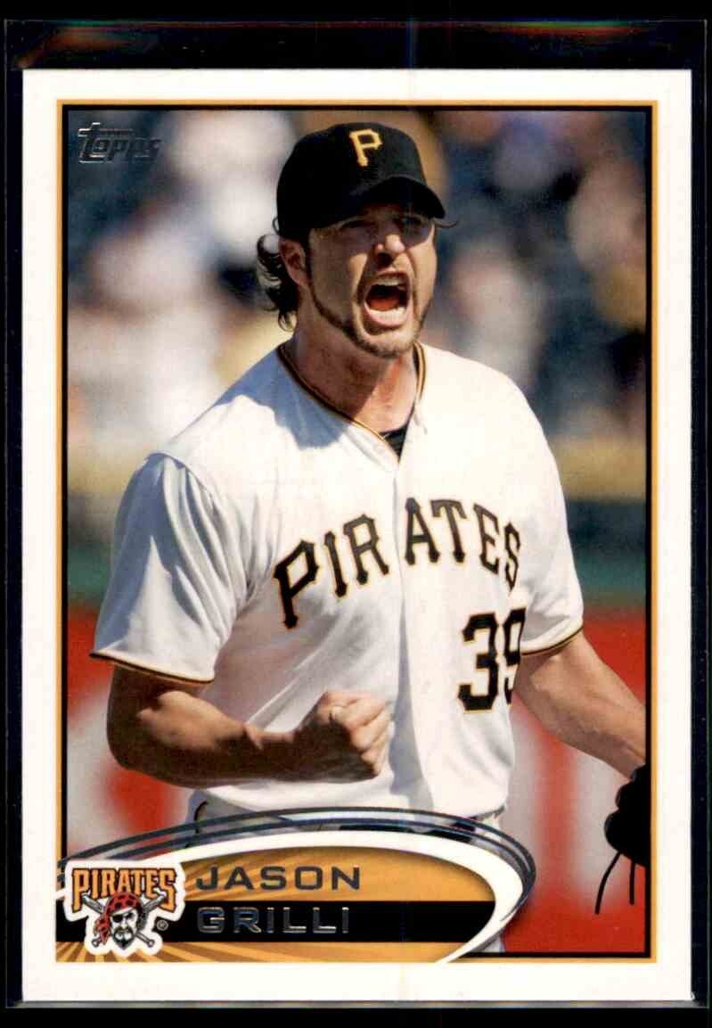 2012 Topps Update Jason Grilli #US115 Pittsburgh Pirates