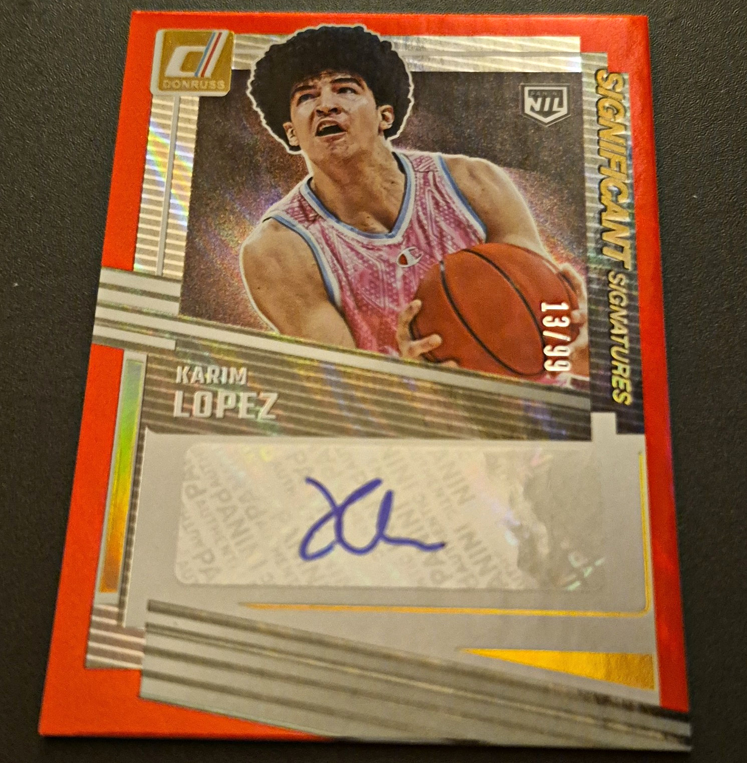 Panini Donruss 2025-26 Karim Lopez Significant Signatures #SS-KLZ Auto 13/99