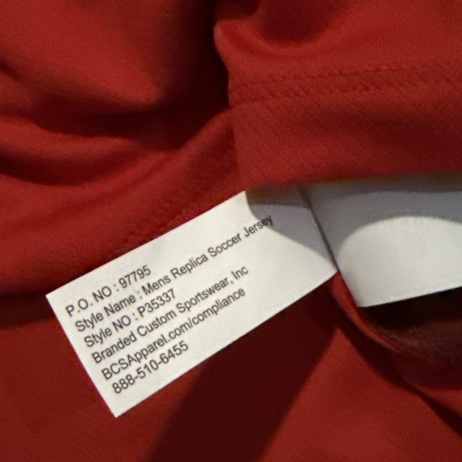 2024 Nike Men’s Canada National Team Home Red Soccer Jersey Large L