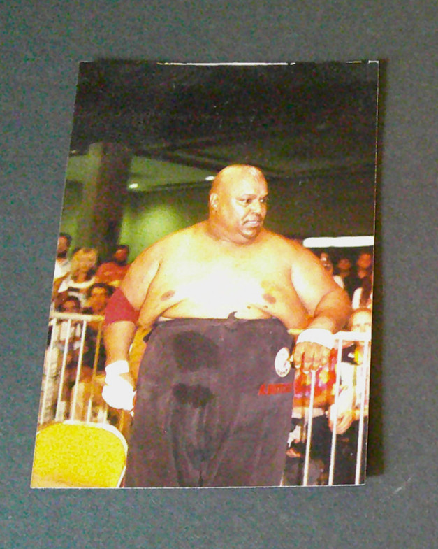 Abdullah the Butcher 3.5 in x 5 in Color Photo (1990) Original Magazine File Pix