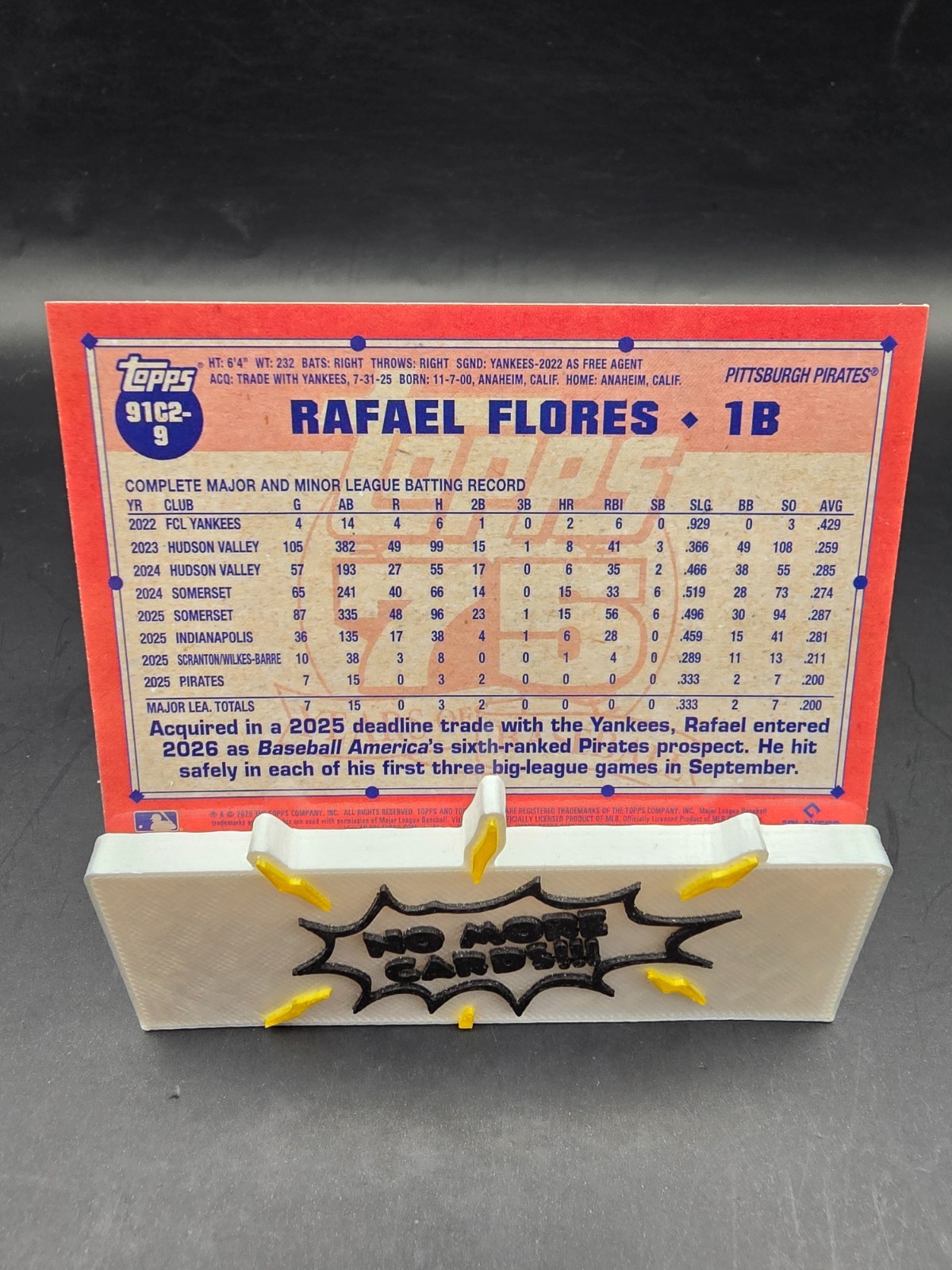 2026 Topps Chrome Series 2 Rafael Flores Silver Pack Mojo