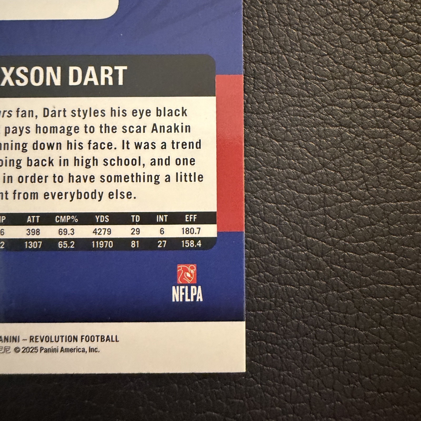 2025 Panini Revolution – Rookies Jaxson Dart #219 (RC)