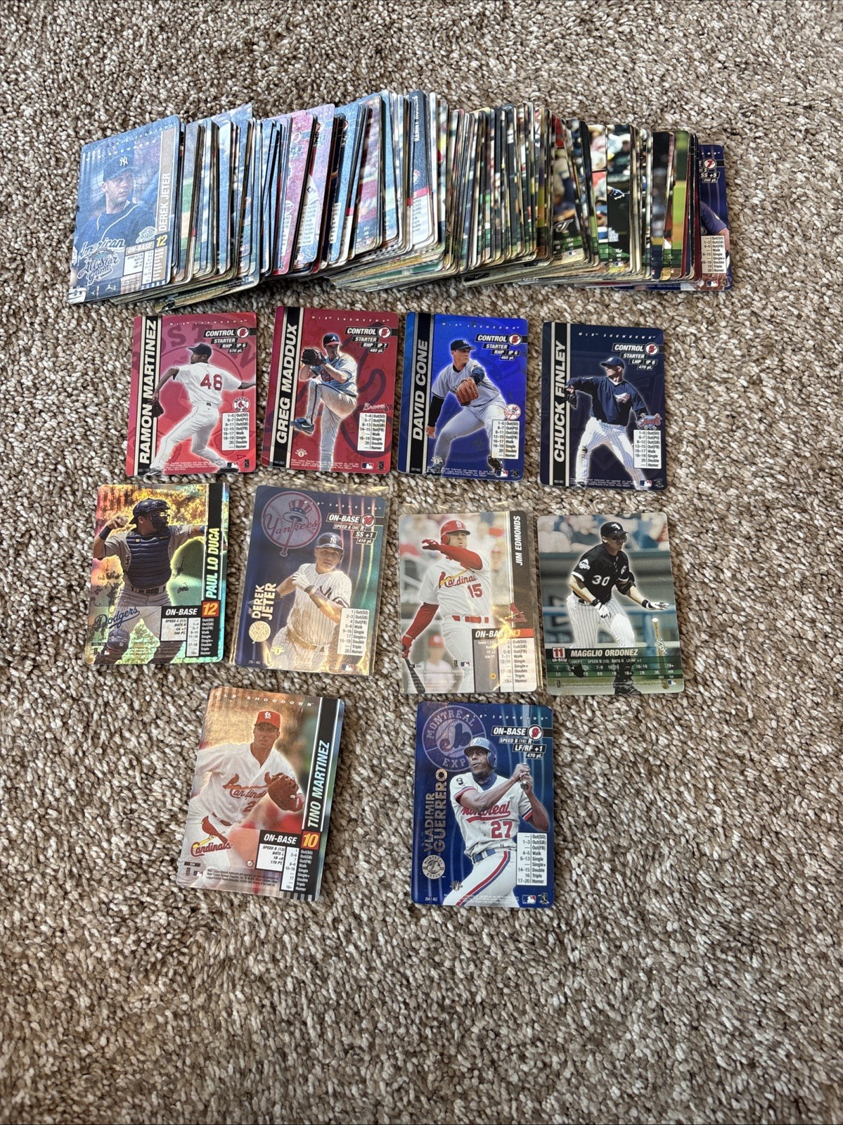 Lot Of MLB Showdown 2000-2005 Baseball Cards. Rare Foils Included