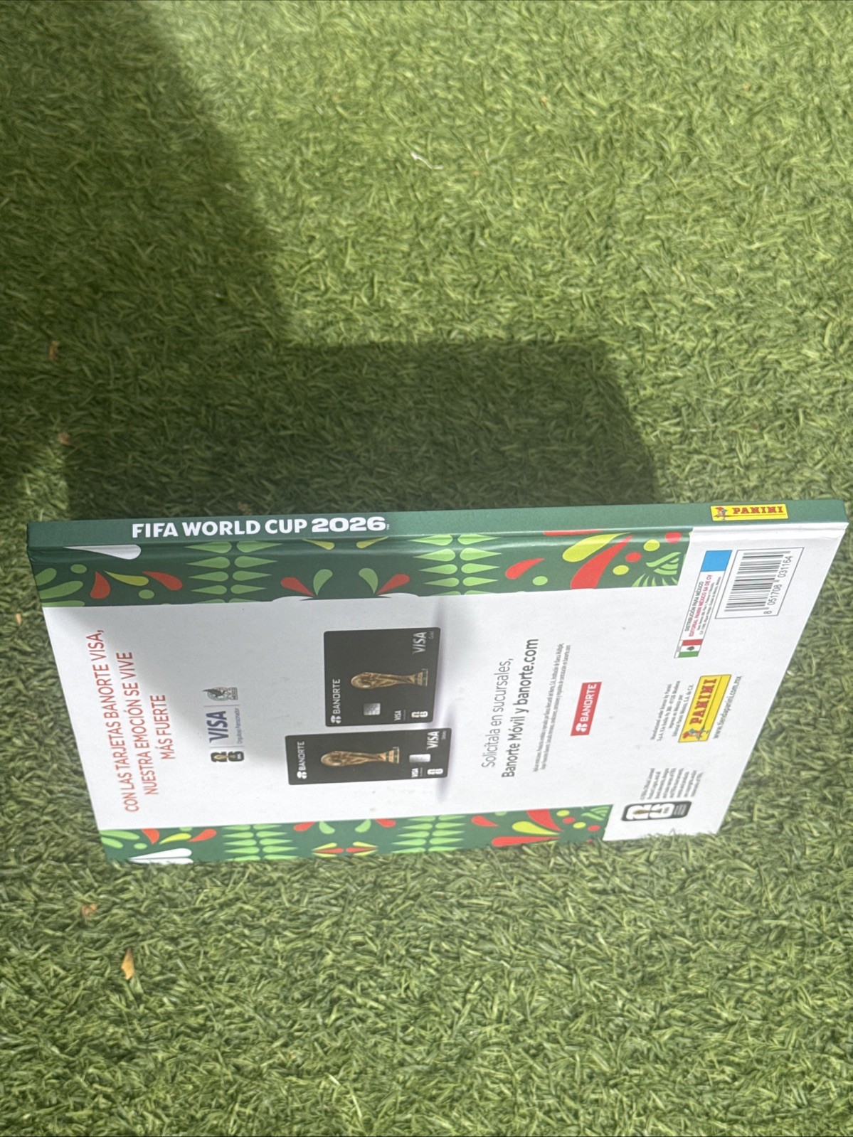 Panini FIFA World Cup 2026 Hard Cover Album Green MEXICO Version New Sealed