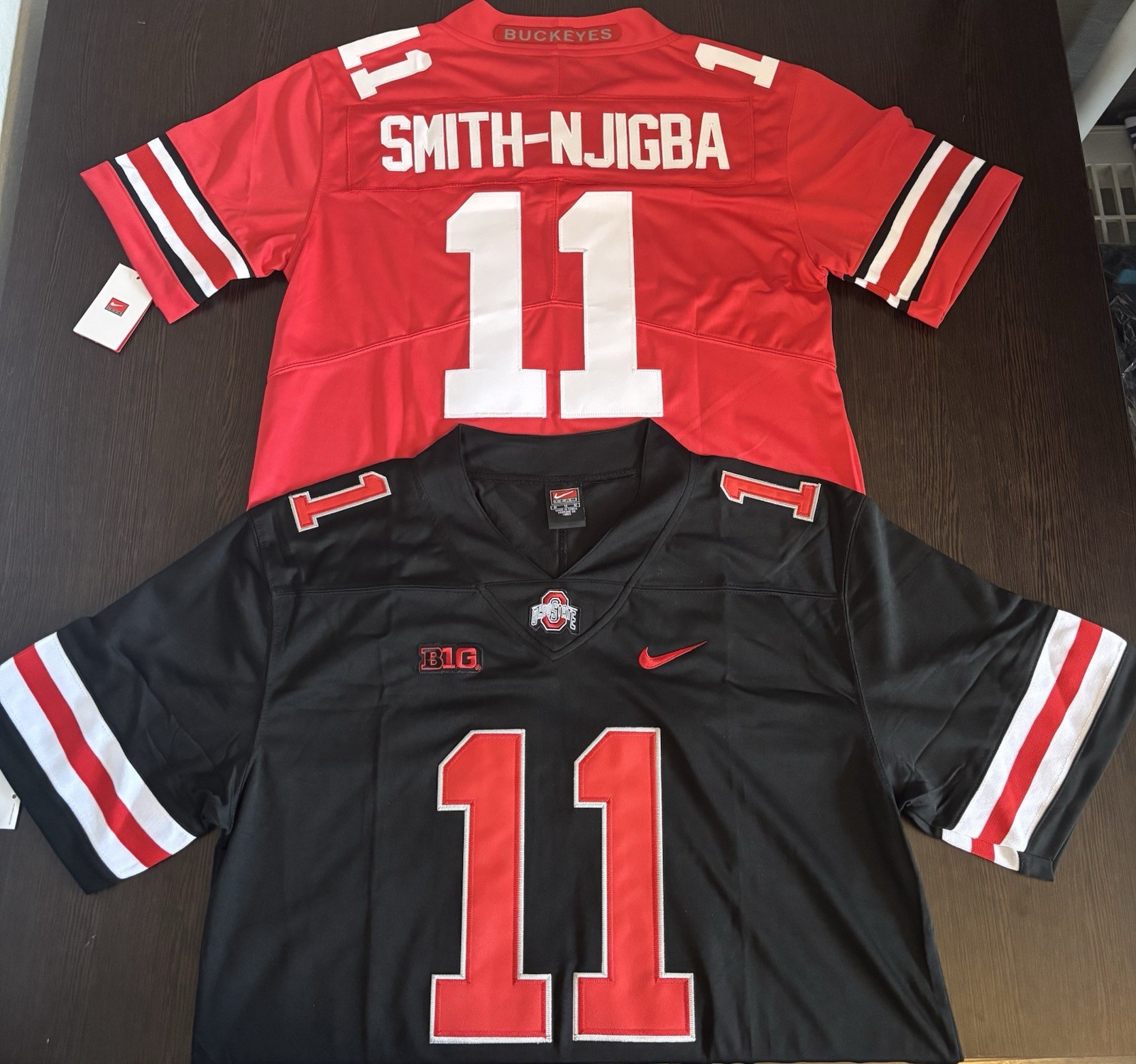 Jaxon Smith-Njigba #11 Ohio State Buckeyes Jersey! Fast Shipping!
