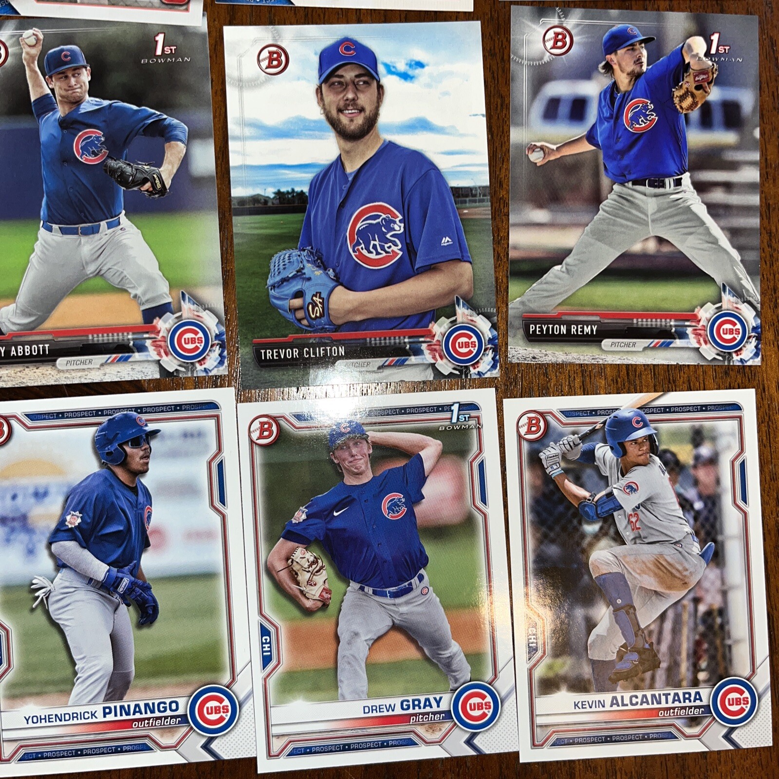 Chicago Cubs Lot Of Cards Madrigal, Rizzo, Nwogu, Marquez Option #1