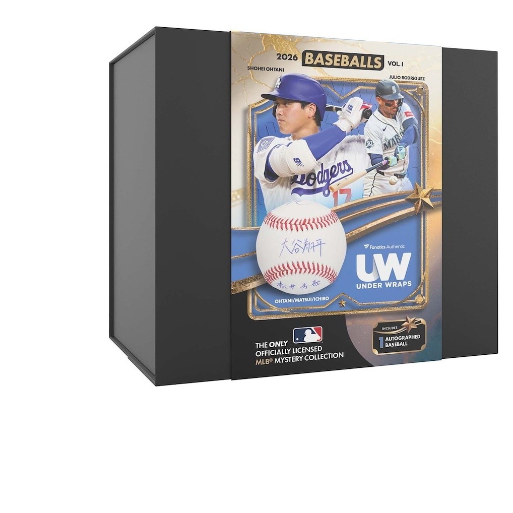 2026 Under Wraps Autographed MLB Baseballs Vol. I – Single Mystery Box