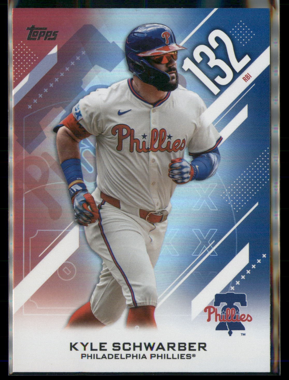 2026 Topps #CN-13 Kyle Schwarber Crooked Numbers