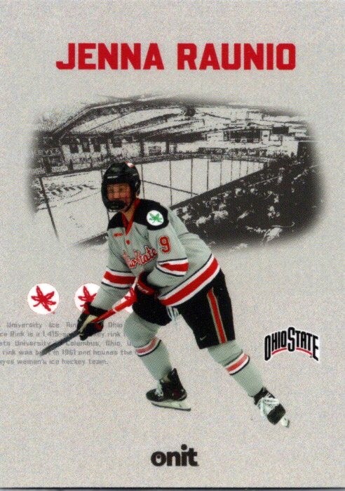 2025-26 ONIT Athlete NIL Ohio State Women’s Hockey #VS-3 Jenna Raunio Vestige