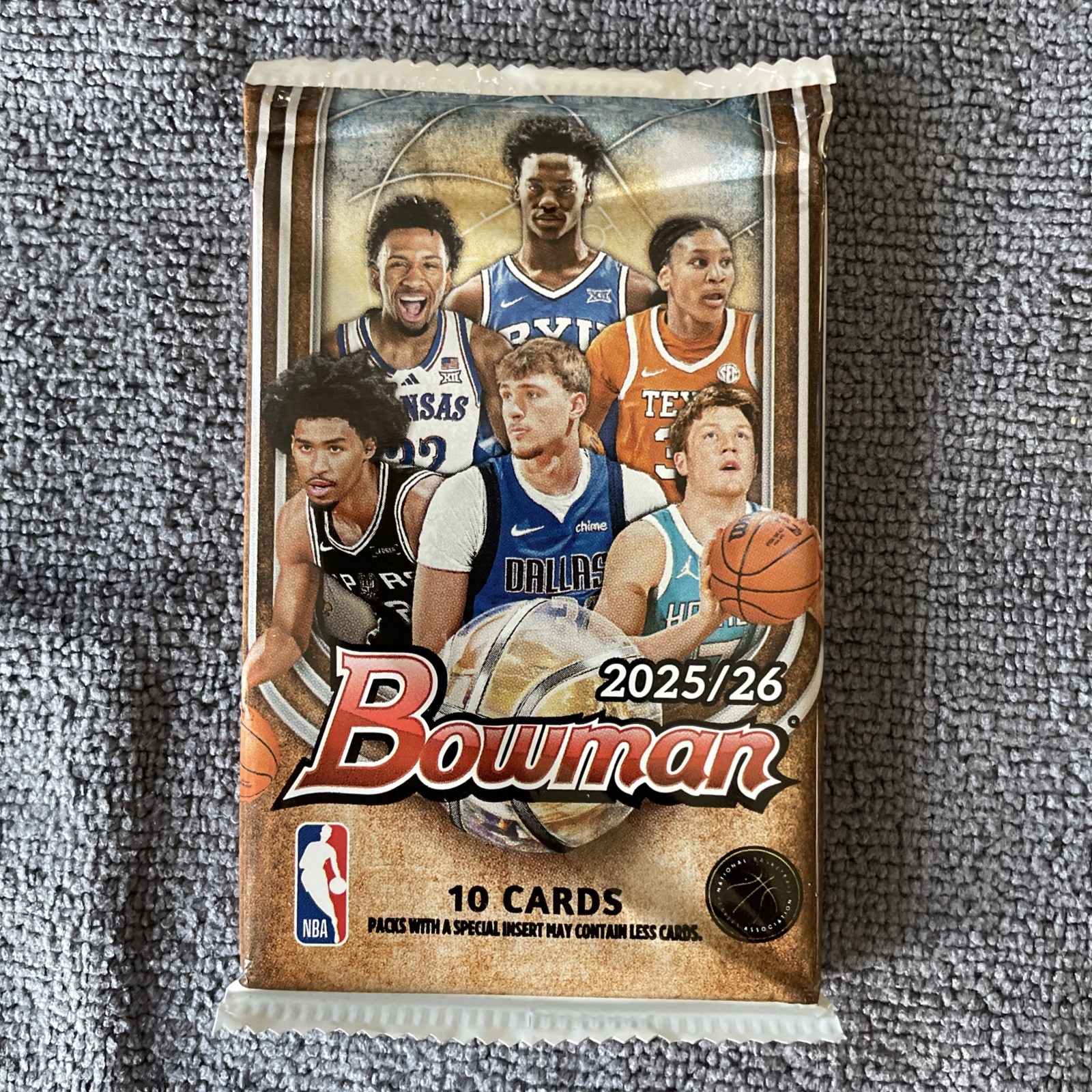 2025-26 Bowman Basketball Factory Sealed Pack RC Flagg, Kon, Harper, Dybantsa