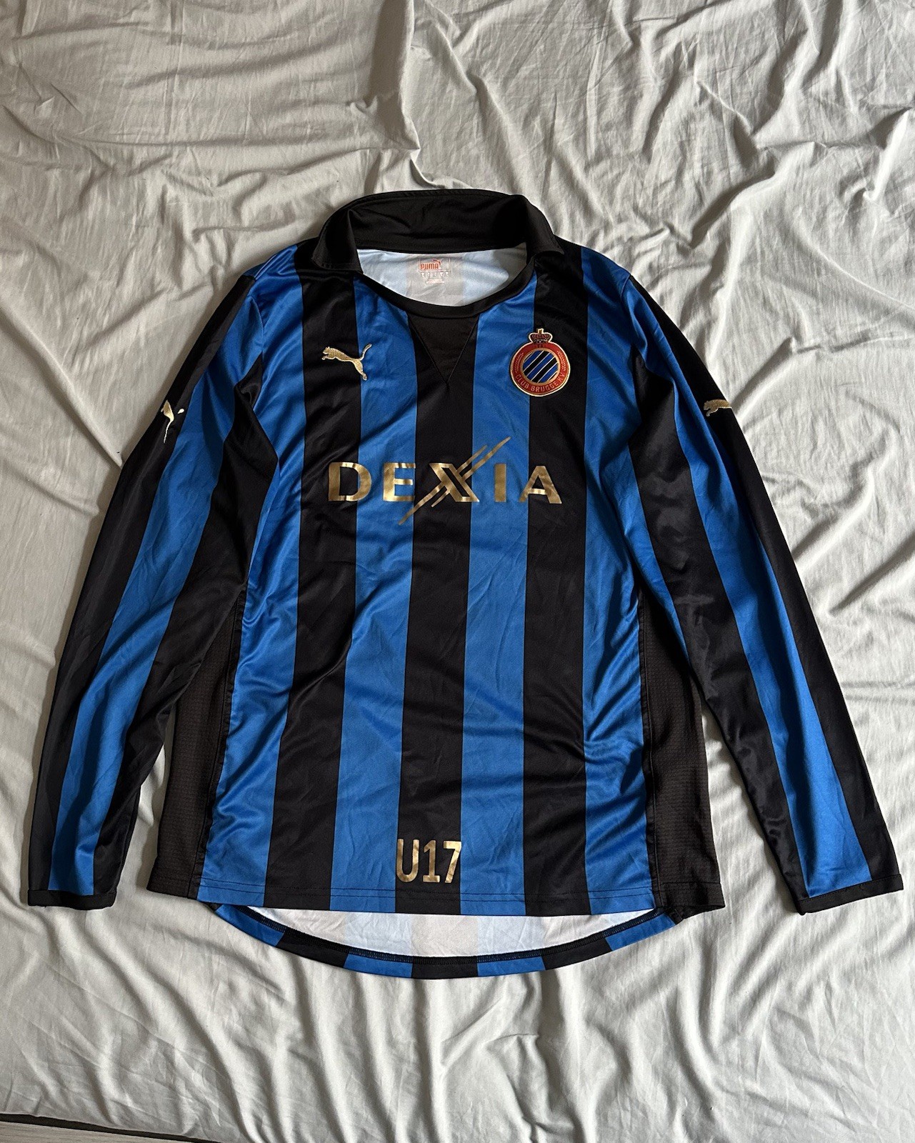 Club Brugge KV home Puma Belgium football long sleeve jersey maillot Trikot