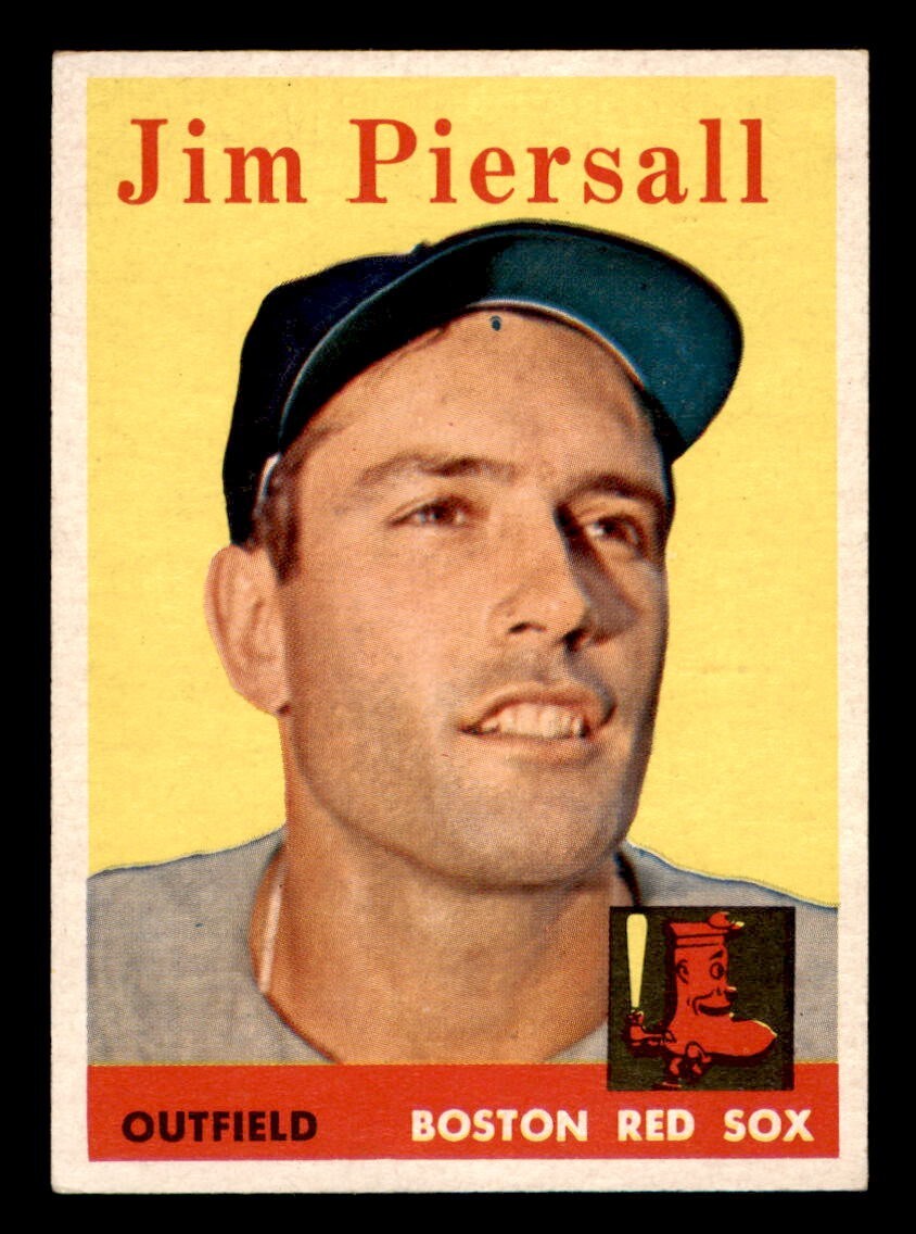 1958 Topps Baseball #280 Jim Piersall EX