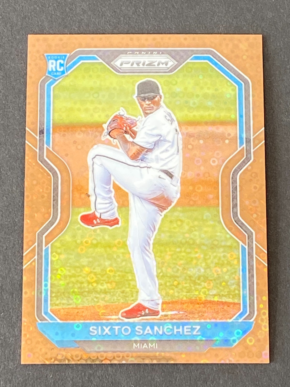 Sixto Sanchez 2021 Prizm BRONZE DONUT CIRCLES RC #ed 28/40