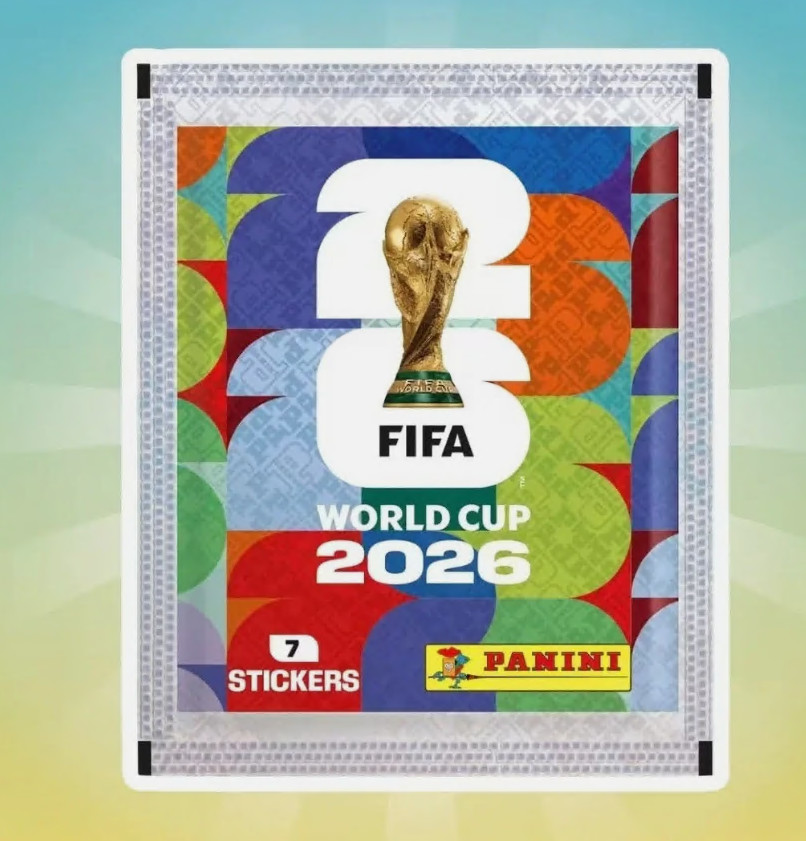 Panini FIFA World Cup 2026 Official Sticker 50-Pack Box NEW 2026 blue