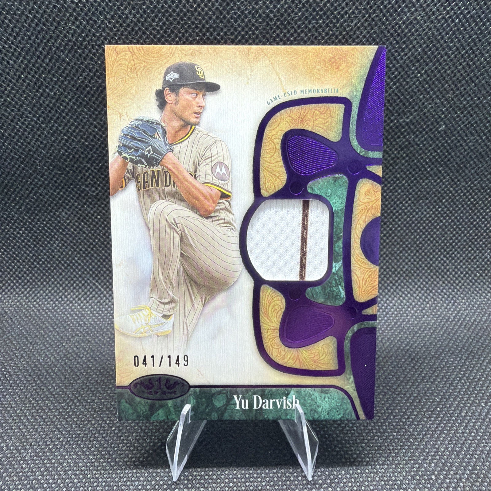 2026 Topps Tier One Relic Yu Darvish /149 #T1R-YD Game Worn