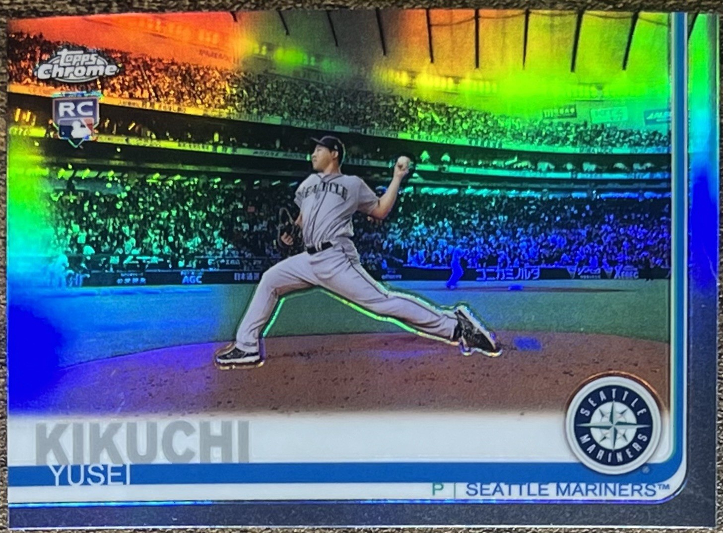 Yusei Kikuchi 2019 Topps Chrome Image Variation Rookie #632 Mariners