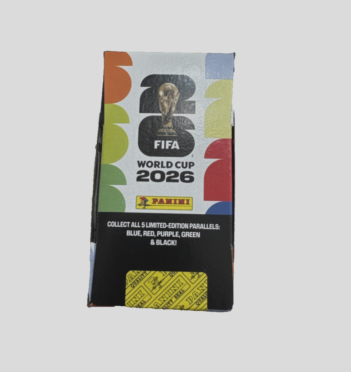 Panini FIFA World Cup 2026 Sticker Collection Box 25 Packs 199 Stickers Sealed