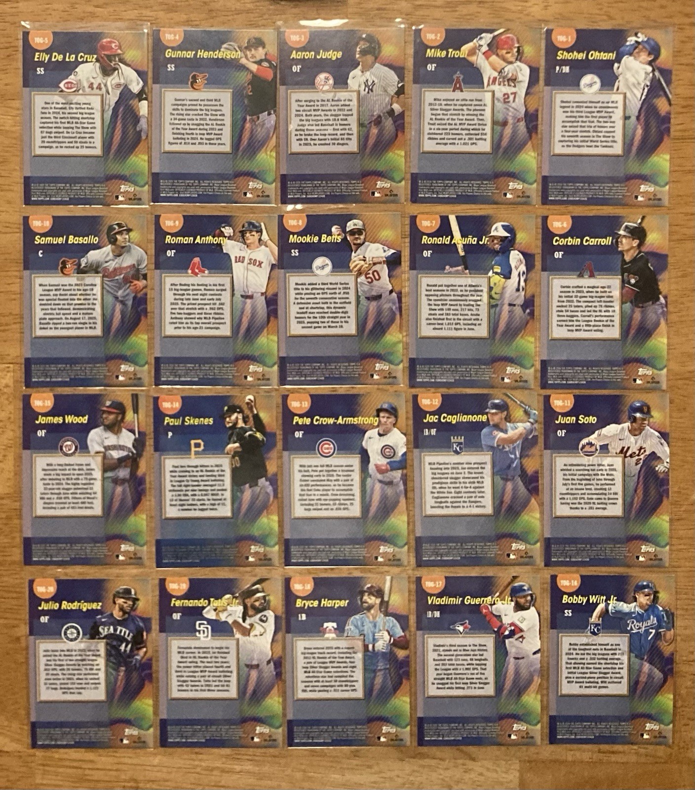 2026 Topps Series 1 Titans of the Game TOG You Pick Ohtani, Judge, Rookies
