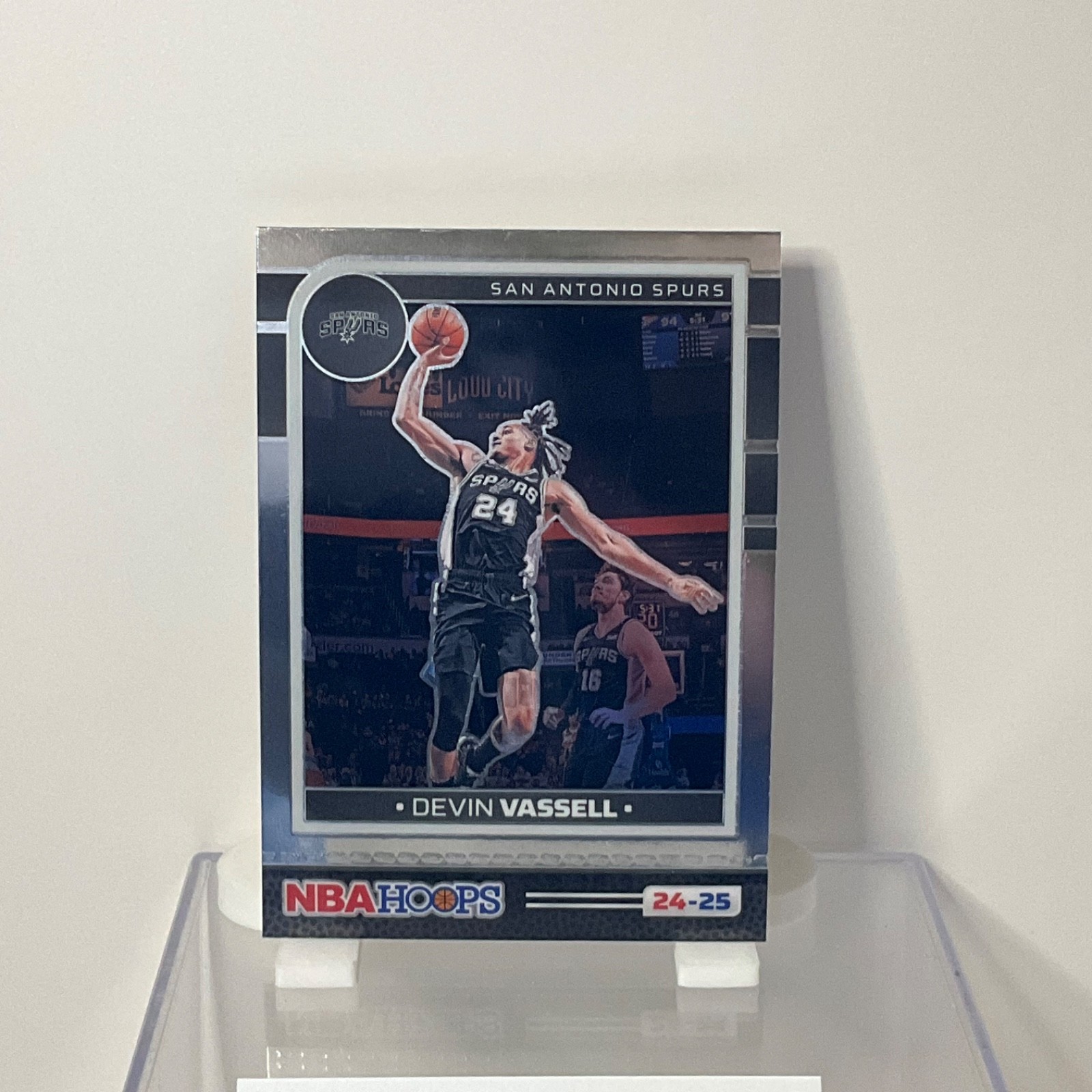 2024-25 Panini Hoops- Chrome, Devin Vassell #195, Spurs