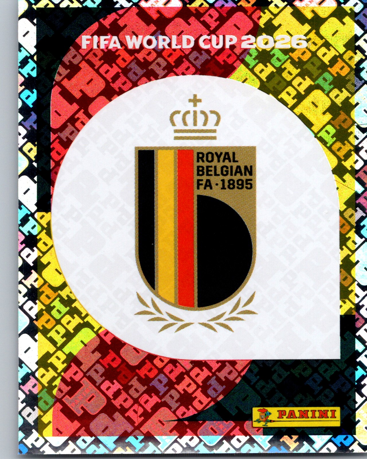 2026 Panini FIFA World Cup (“Printed in Italy” Back)* #BEL1 Emblem FOIL