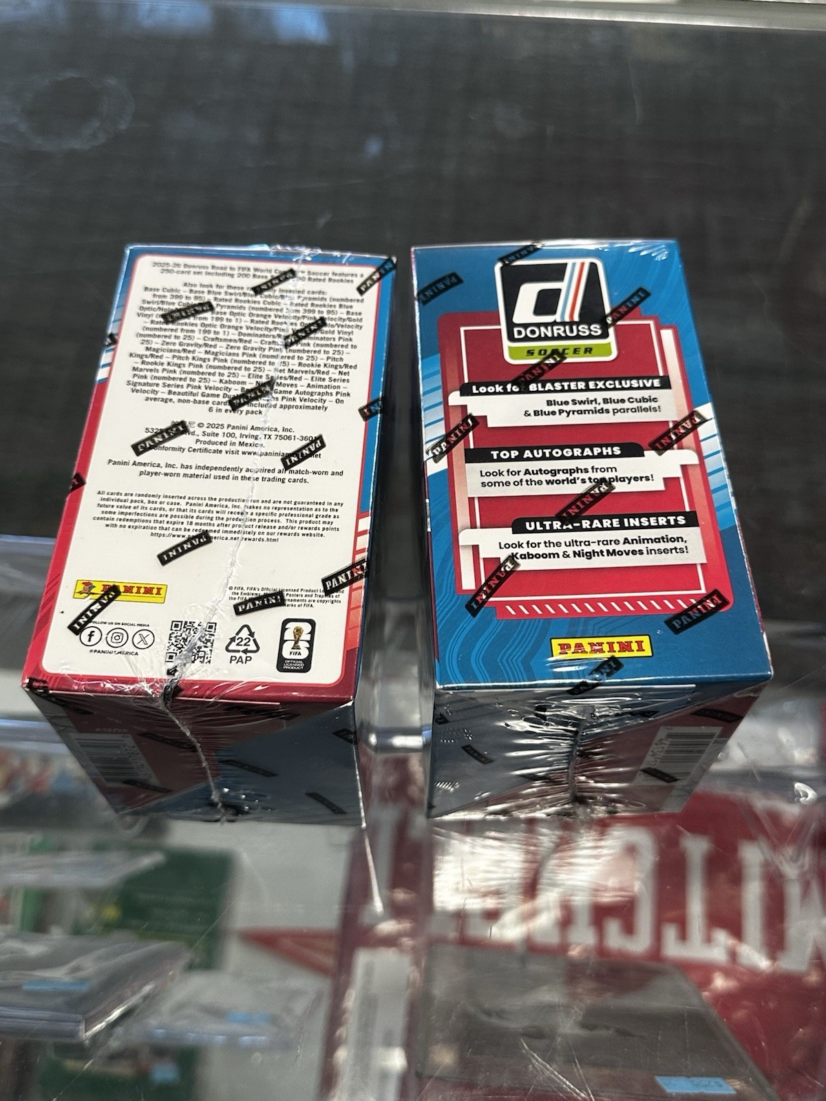 Lot Of 2 – 2025-26 Donruss Road To FIFA World Cup Soccer Blaster Box New Sealed
