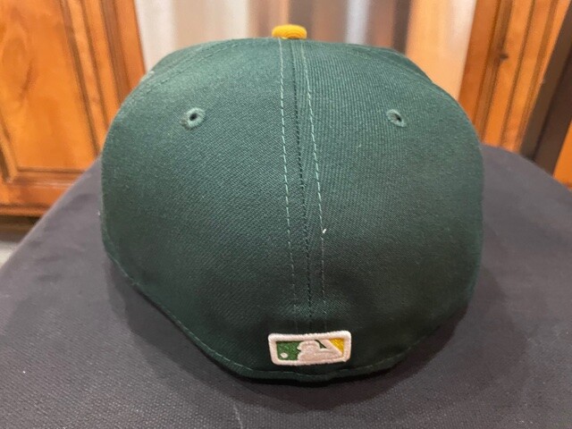 New OAKLAND A’s 59Fifty Home Green Authentic MLB Official On Field Men’s Custom