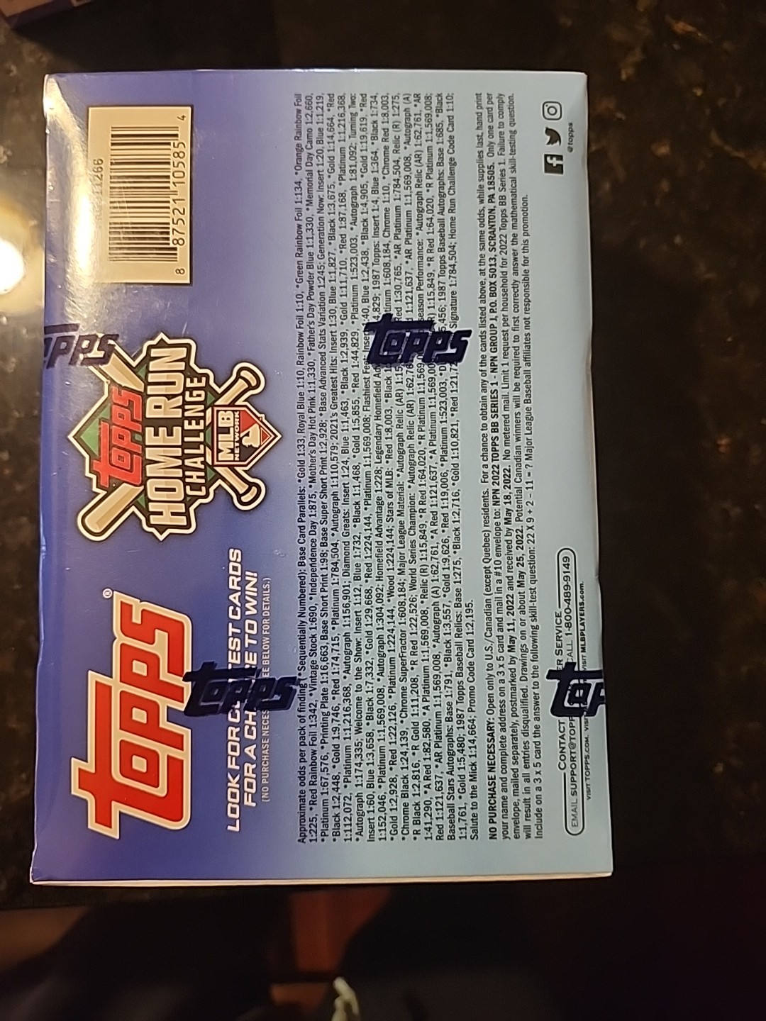 Topps MLB Series 1 Baseball Trading Card Mega Box