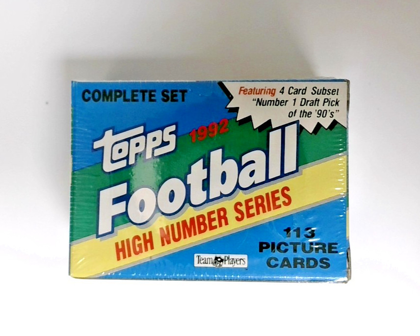 1992 Topps Football High Number Series Factory SEALED Set Brett Favre Rookie RC