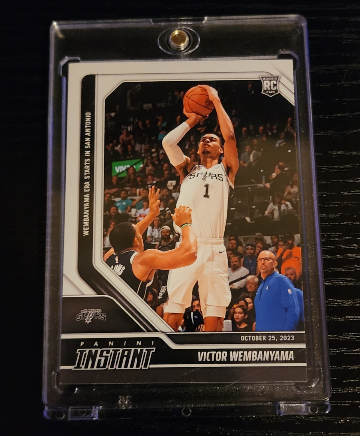 Victor Wembanyama RC Panini Instant Rookie Spurs Card