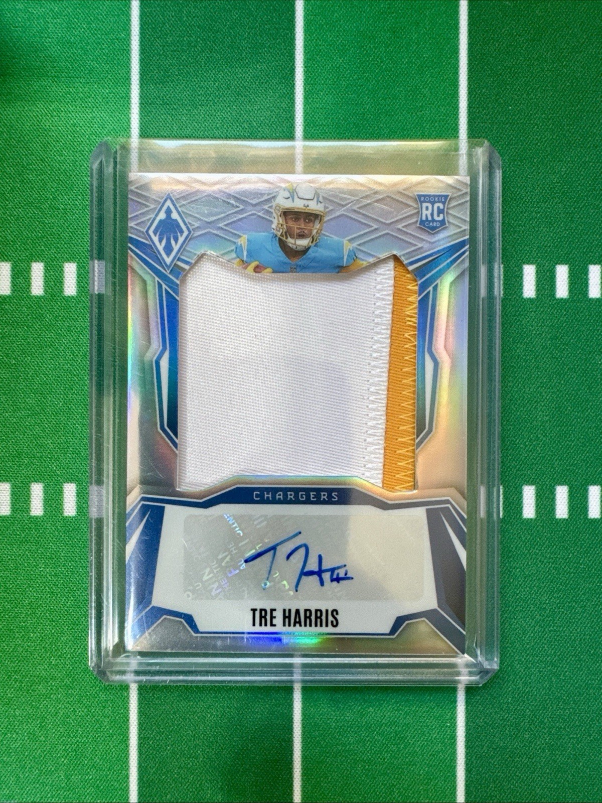 2025 Panini Phoenix – Rps Rookie Patch Autographs Tre Harris #RPS-THS /149