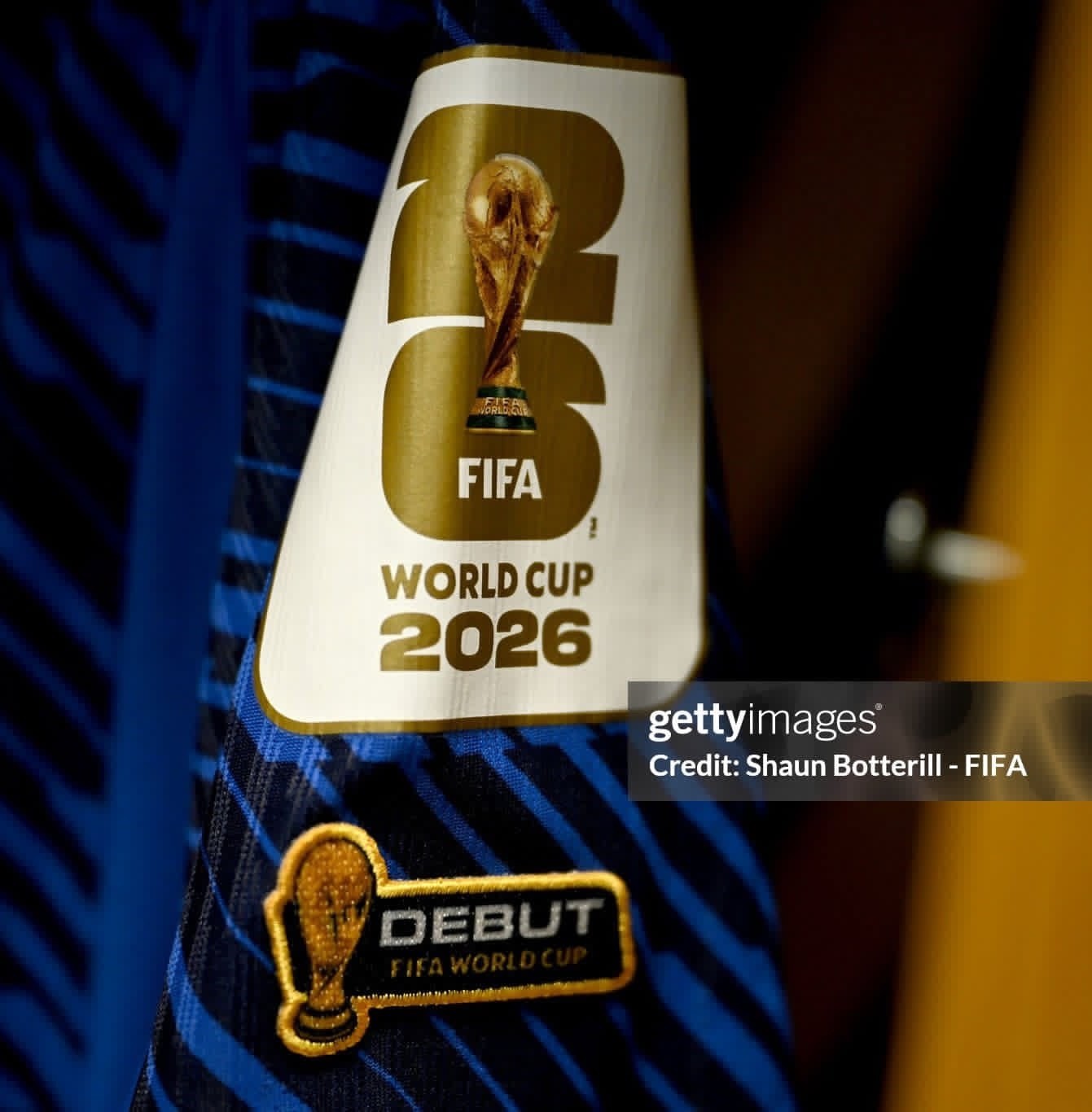 FIFA WORLD CUP 2026 DEBUT PATCH MEXICO BRAZIL USA SPAIN FRANCE TOPPA BADGE