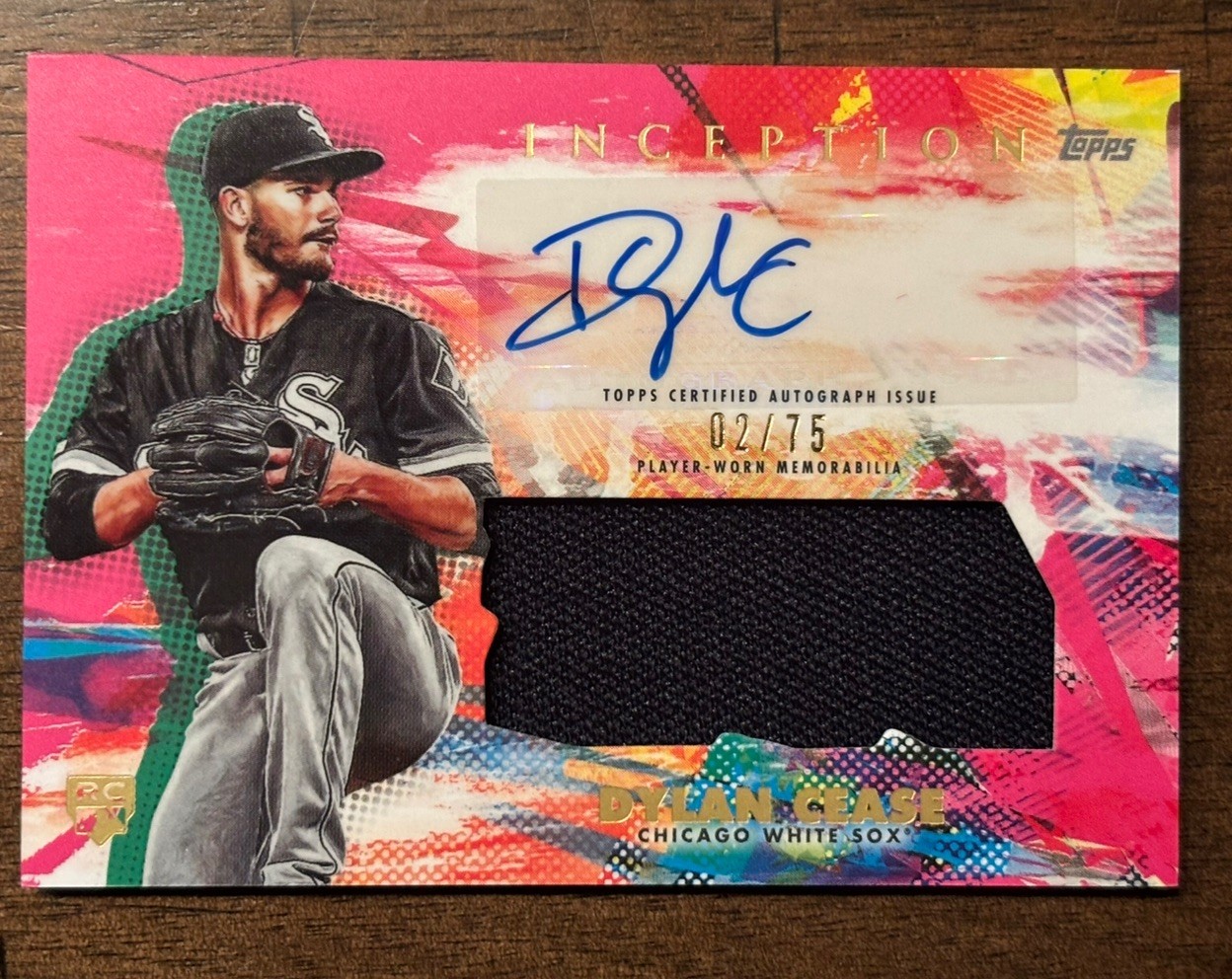 5 Dylan Cease Numbered Autos 4 RC