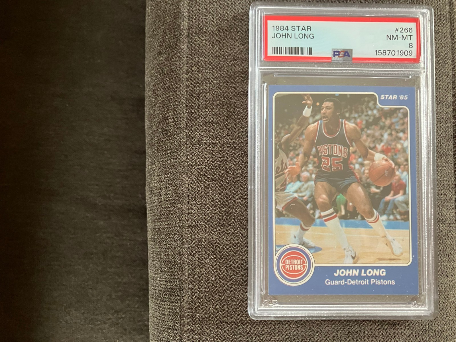 1984-85 Star Company Basketball #266 John Long PSA 8 None Higher