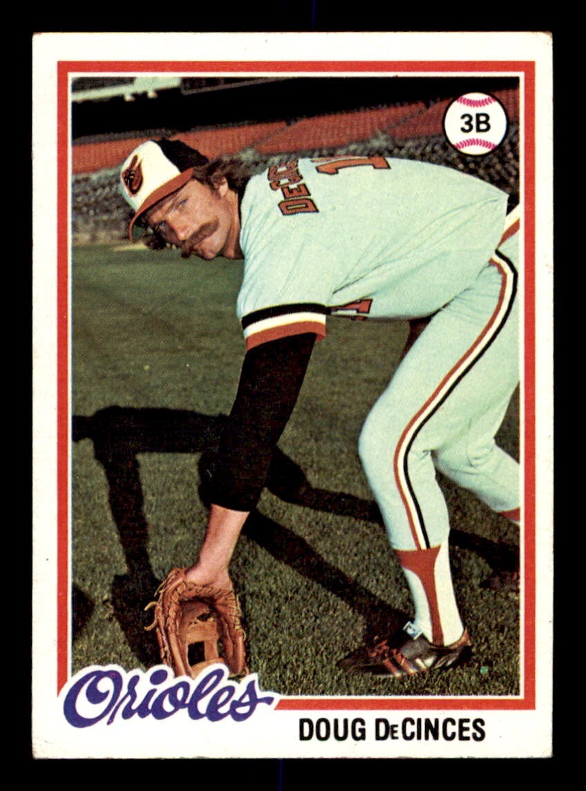 1978 Topps Baseball #9 Doug DeCinces EX