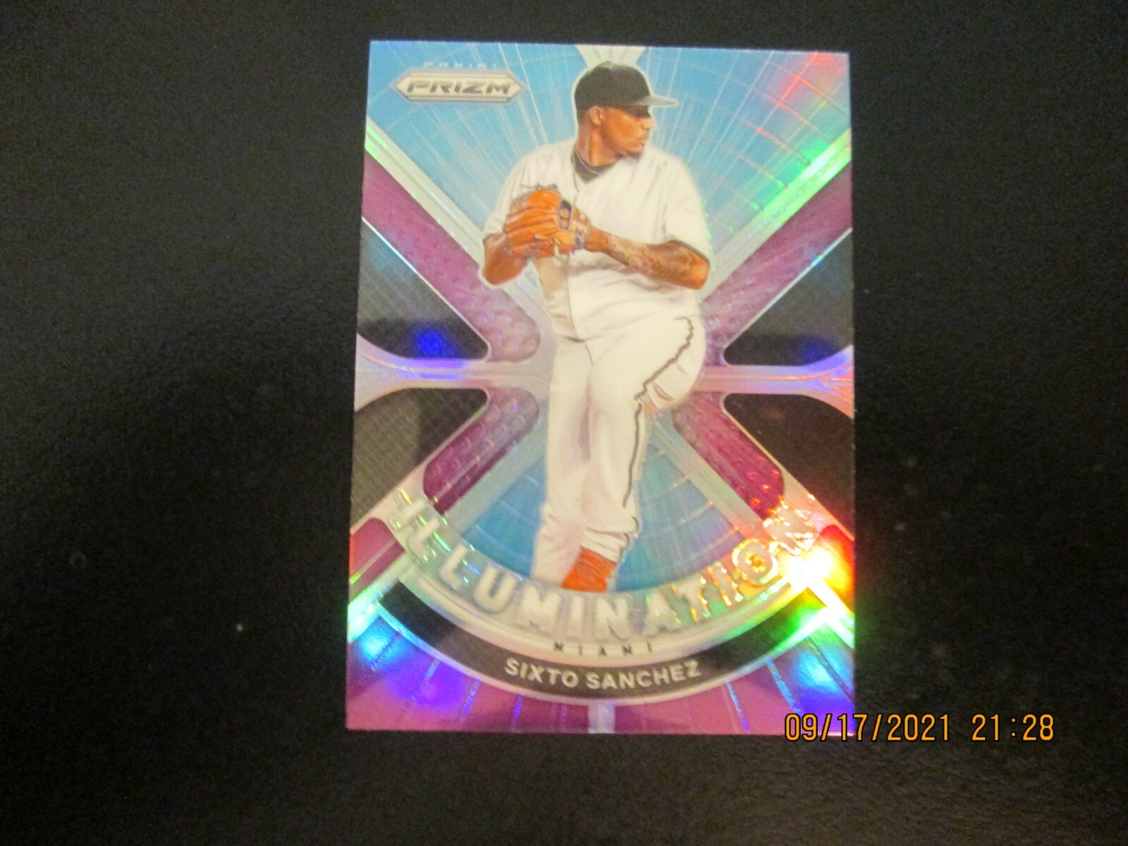 SIXTO SANCHEZ 2021 PANINI PURPLE PRIZM PARALLEL ILLUMINATION #IL-2 FREE SHIP