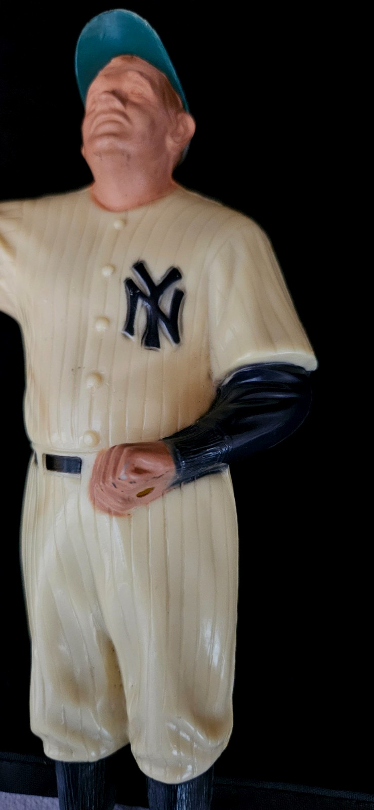 Vtg Babe Ruth & Mickey Mantle Hartland Figures NY Yankees 1958-1962 No Bats