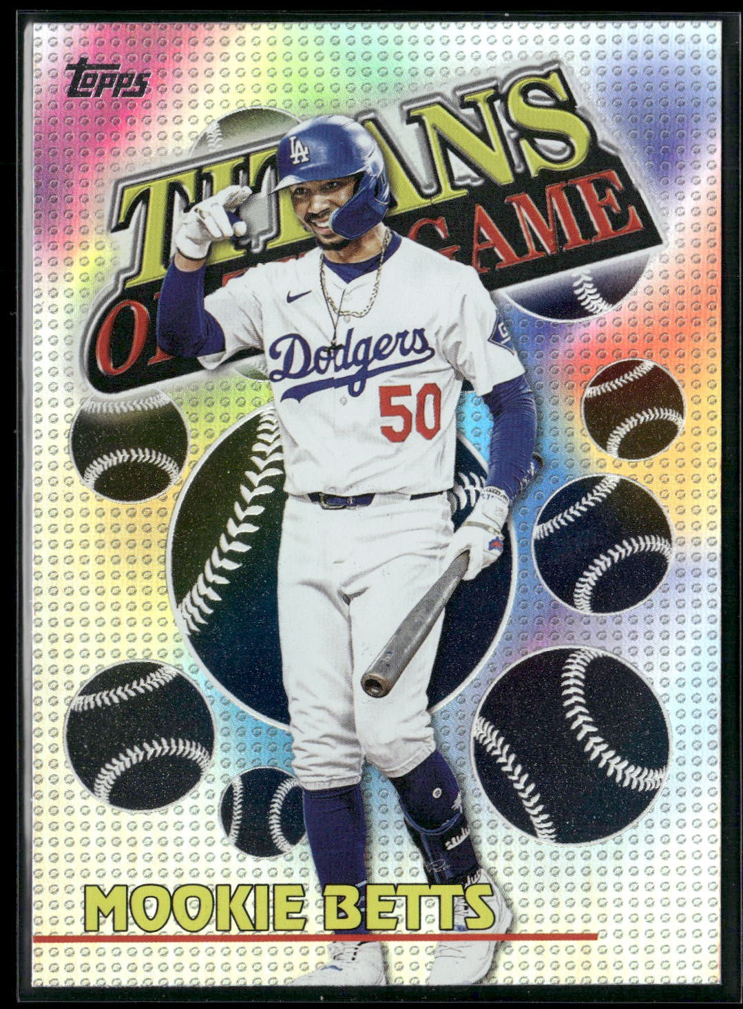 2026 Topps #TOG-8 Mookie Betts Titans of the Game