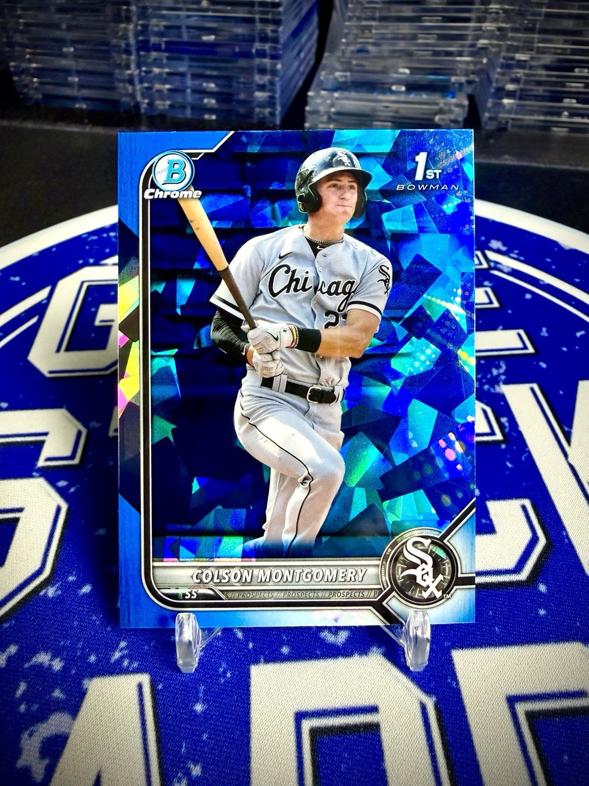 2022 Bowman Chrome Sapphire Edition Colson Montgomery #BCP-71 1st Rookie 💥