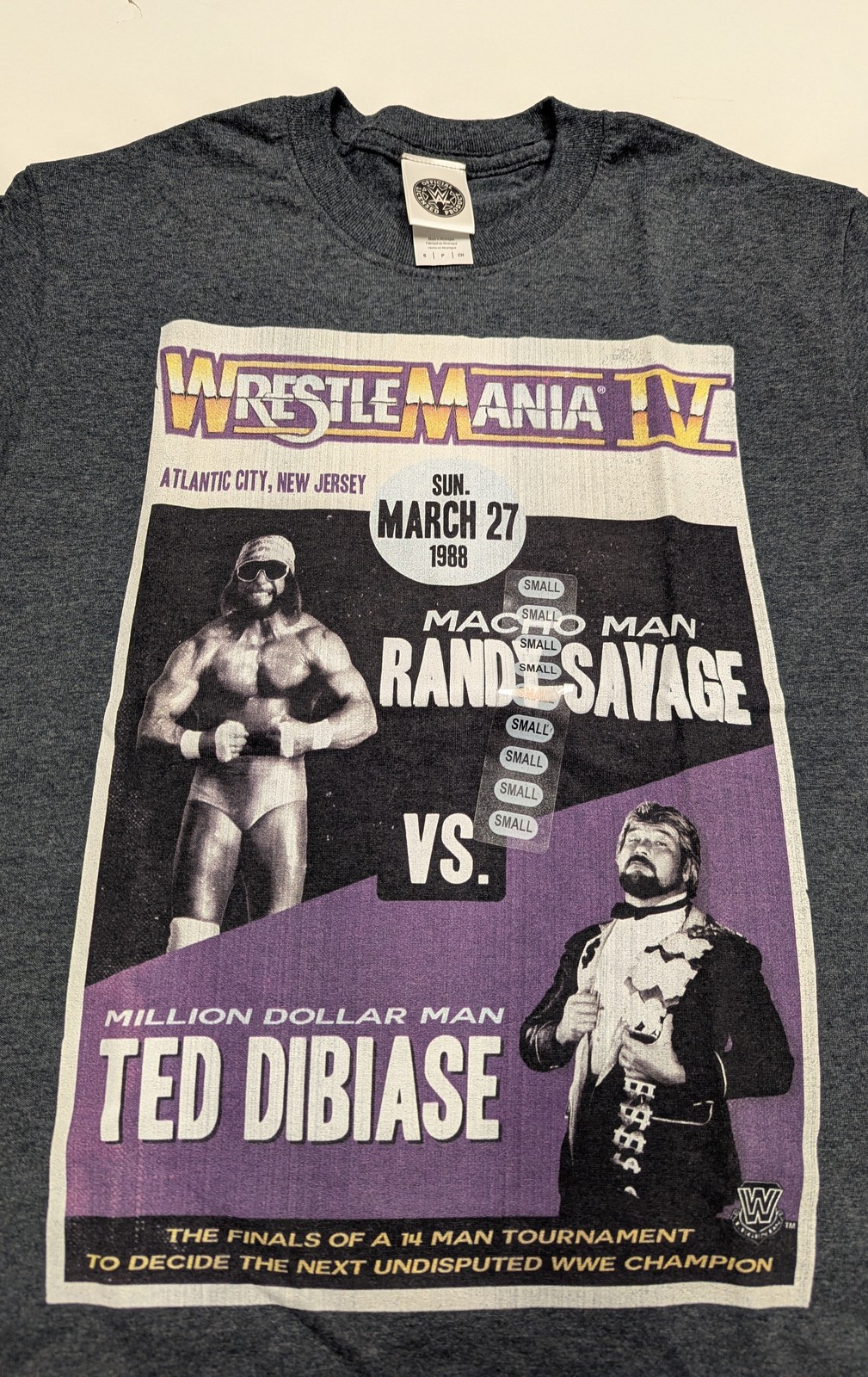 Lot of 10 Men Size Small RANDOM WWE T-shirts | Cena Orton Undertaker The Rock…