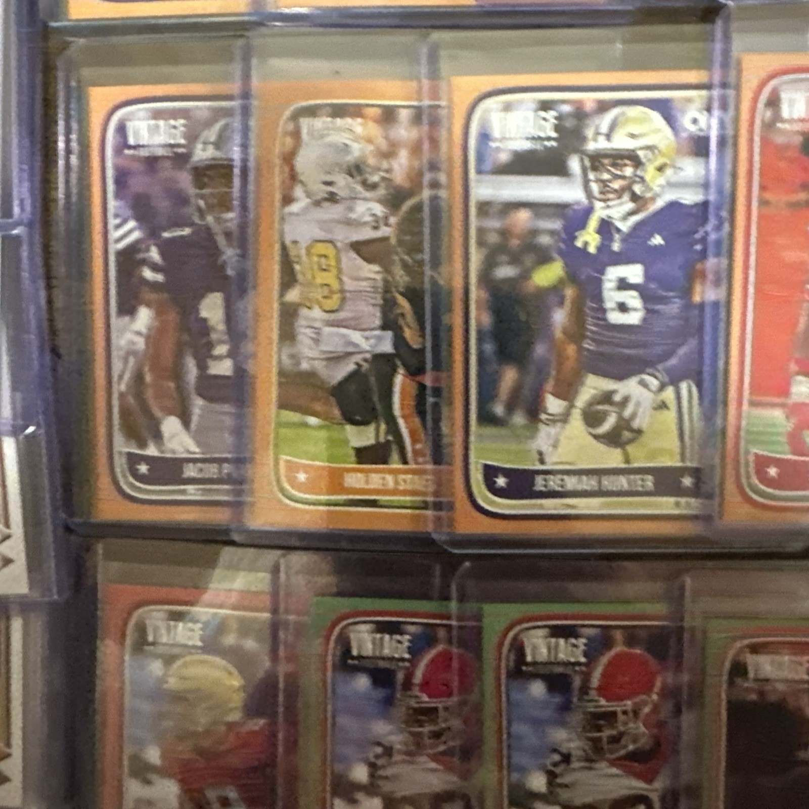 2024 ONYX Vintage Football Mega Lot (24) Cards Includes 12 Autos And 12 Numbered