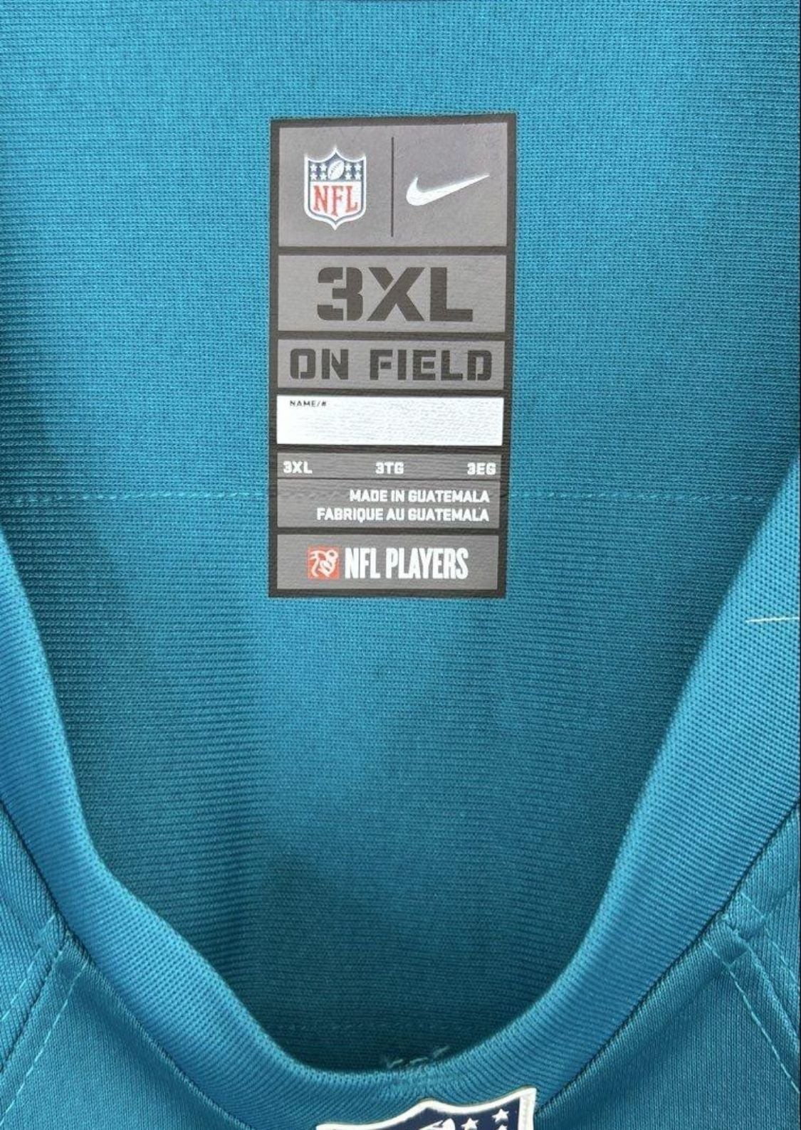 NWT Nike Yannick Ngakoue Jacksonville Jaguars #91 Game Jersey Teal Men’s 3XL