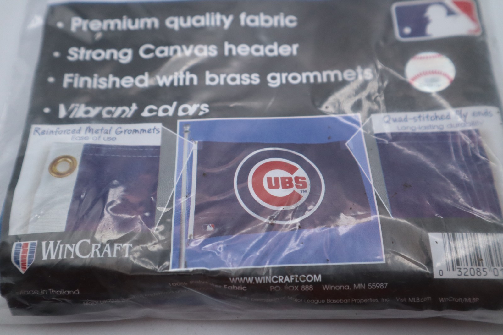 Wincraft Deluxe 3′ x 5′ Chicago Cubs Flag Premium Quality Made in the USA!